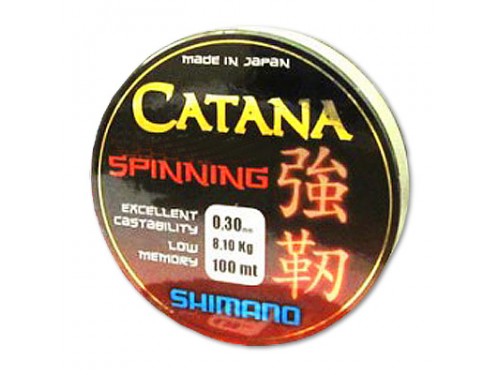 Леска Shimano Catana Spining 100 м*0,355мм*12,5 кг